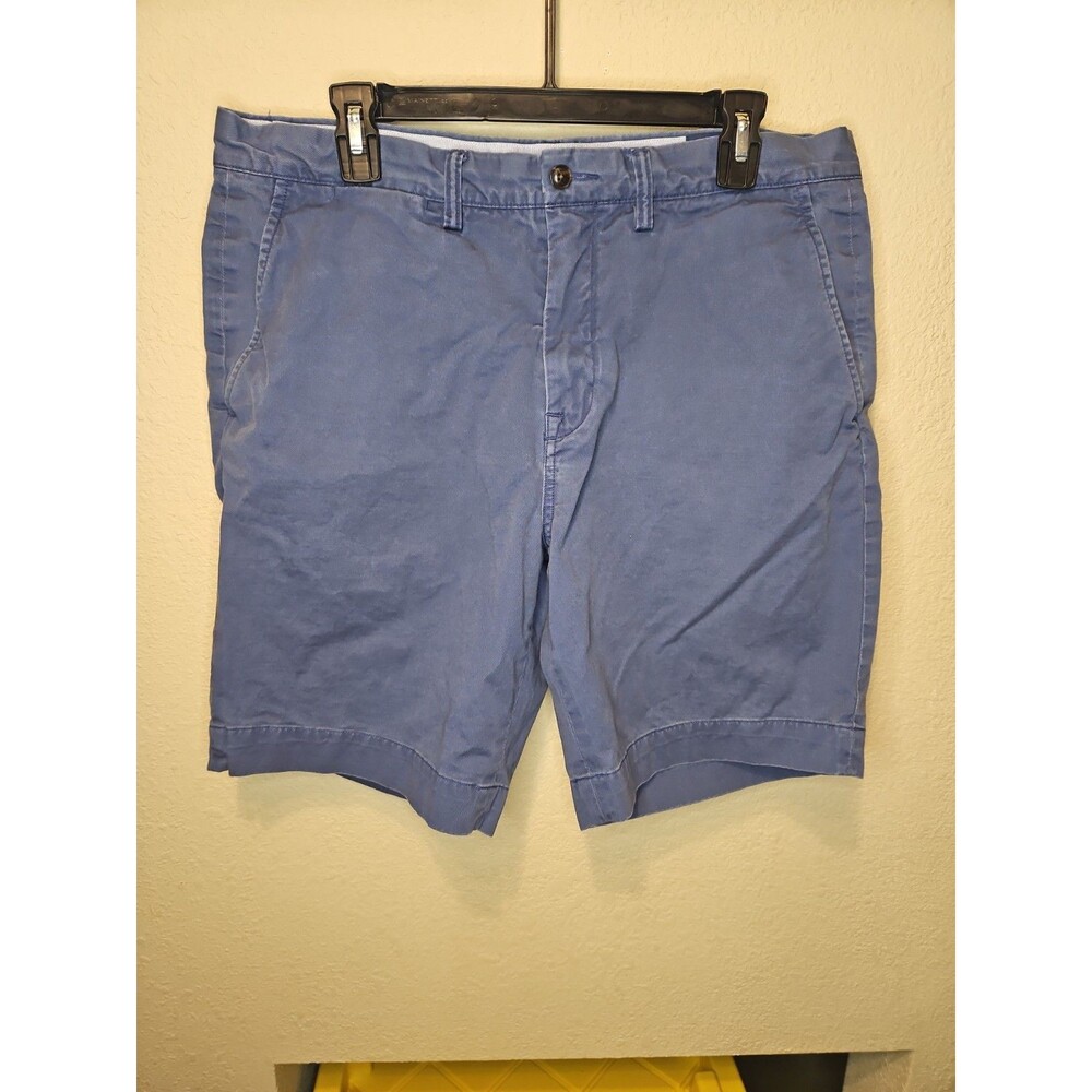 Polo Ralph Lauren Polo Chino Shorts Mens 34 Blue Classic Fit 9 In Stretch Twill